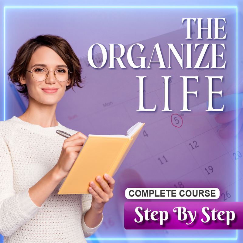 THE ORGANIZE LIFE - COMPLET COURSE STEP BY STEP